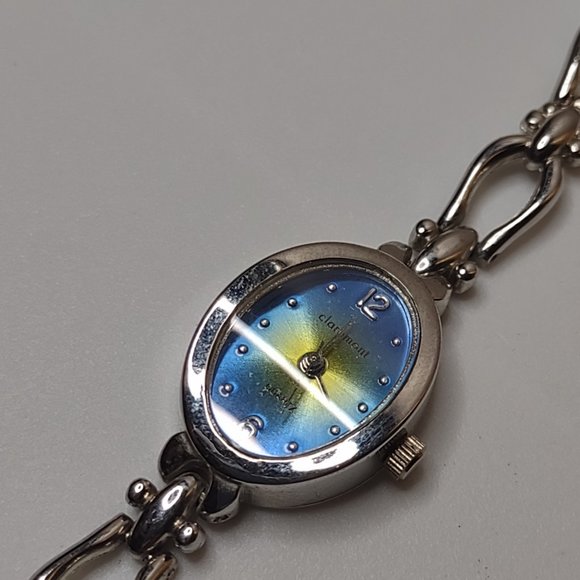 7.5 Inch Blue And Silver Tone Claremont Watch - Picture 2 of 14